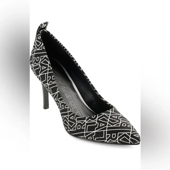 Karl Lagerfeld Royale Pointed Toe Pump - Picture 4 of 11
